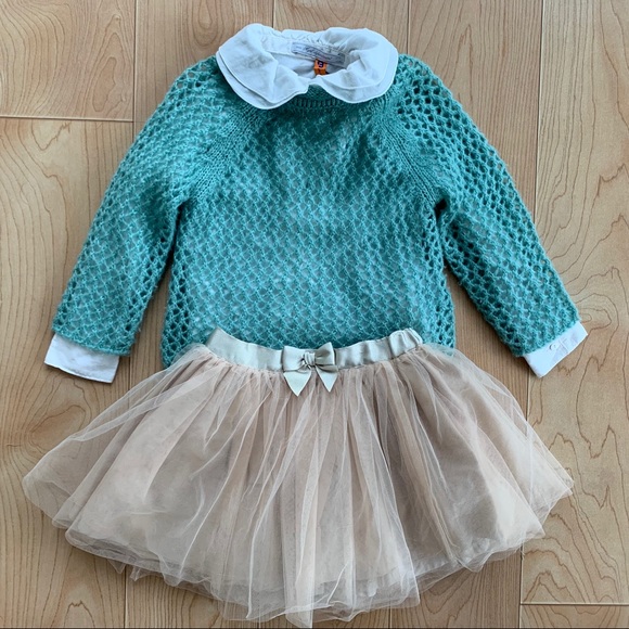Mayoral Other - Mayoral Chic Sweater and Skirt Outfit